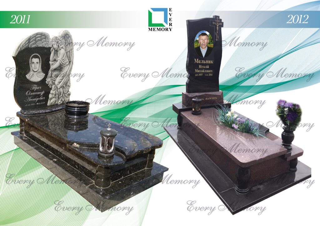Ексклюзивні гранітні пам’ятники — моделі 2011–2012