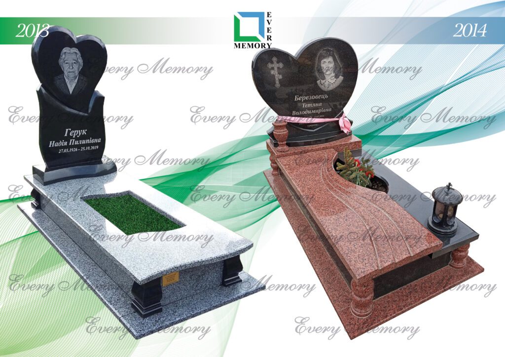 Ексклюзивні гранітні пам’ятники — моделі 2013–2014