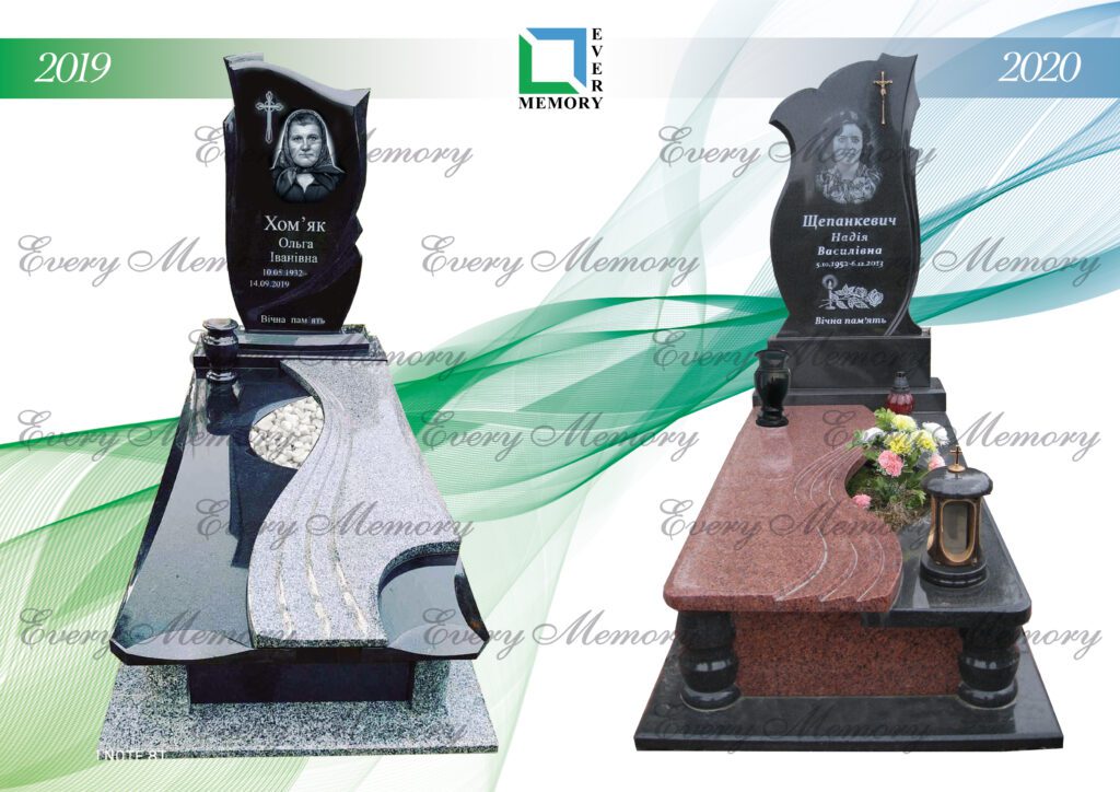 Ексклюзивні гранітні пам’ятники — моделі 2019–2020