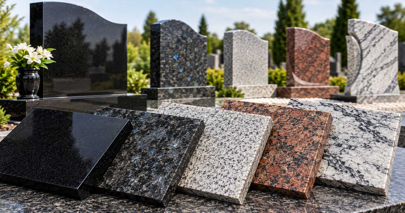 Який граніт обрати для пам’ятника: порівнюємо види каменю